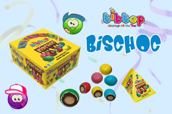  BISCHOC BALLS WITH SWEET LAYER